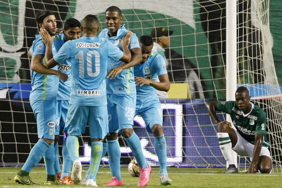 Nacional toma ventaja de dos goles contra el Cali en la Superliga