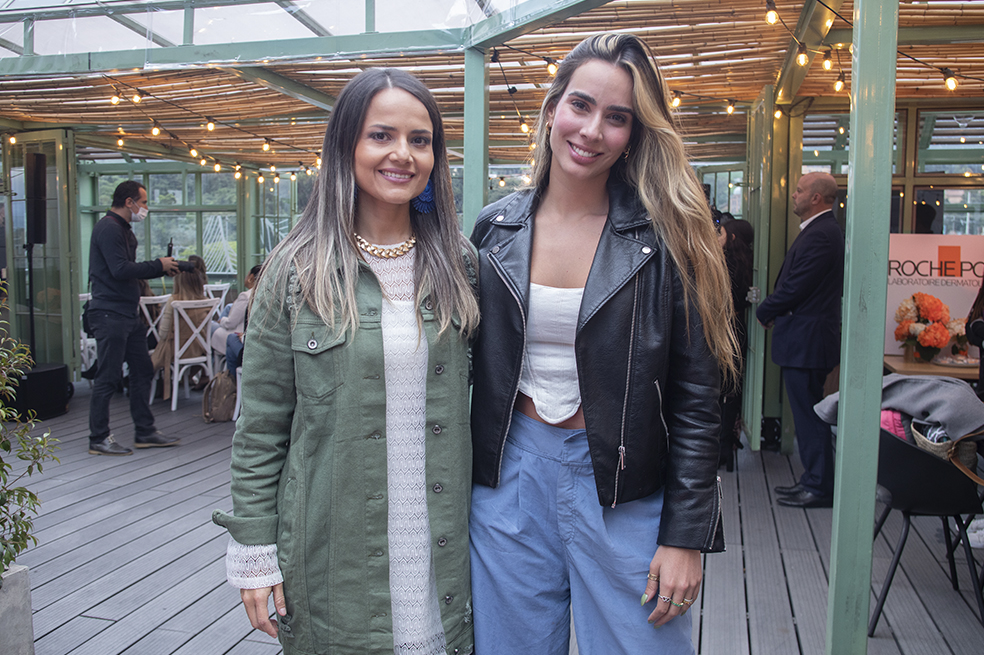 Jimena Santana y Maria Manotas La Roche Posay