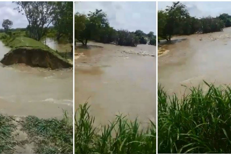 Río Cauca rompe un jarillón y amenaza con inundar a una parte de Sucre