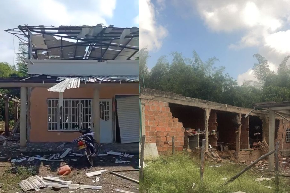 Dos niños y dos adultos fueron heridos en atentado a estación de Policía en Jamundí