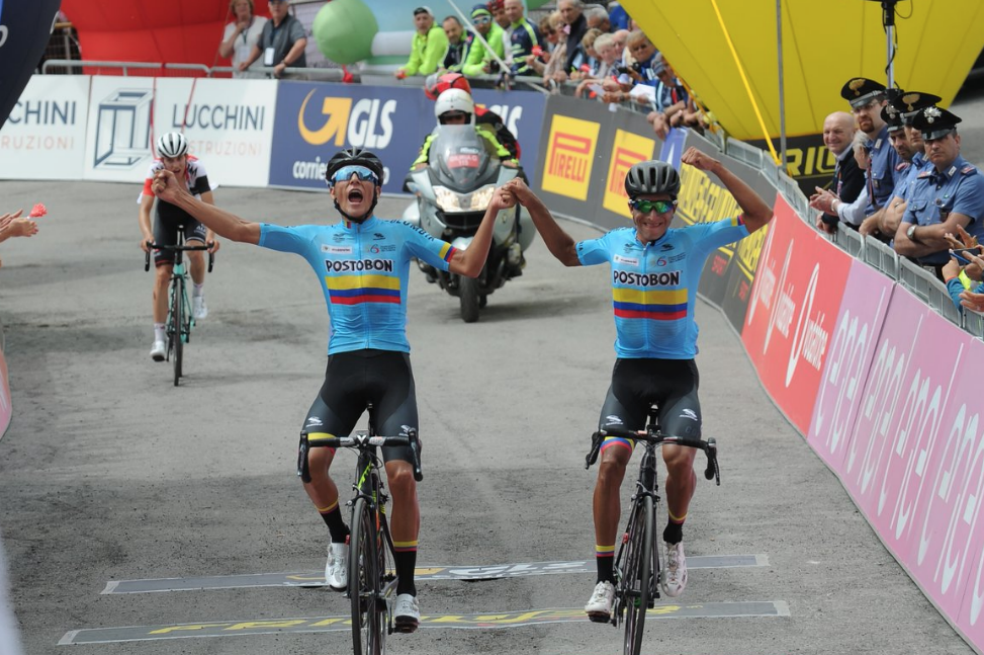 Alejandro Osorio ganó la cuarta etapa y es el nuevo líder del Giro de Italia sub-23