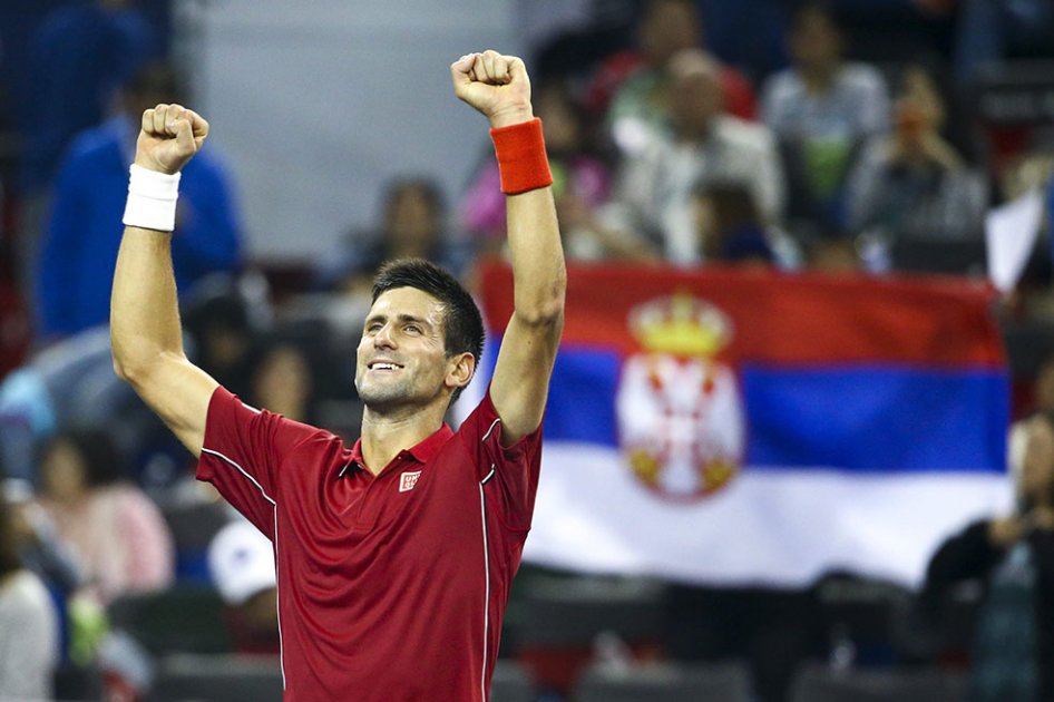 Novak Djokovic, número 1 del mundo //AFP
