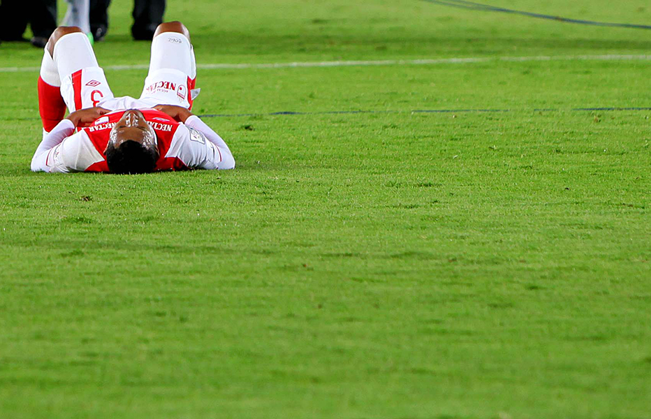 Lágrimas rojas, perdió Santa Fe