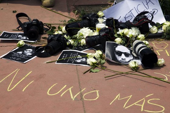 En agosto pasado, el asesinato del fotoperiodista Rubén Espinosa, junto a cuatro mujeres en México, despertó reclamos de organizaciones defensoras de DD.HH. y la libertad de expresión./AFP