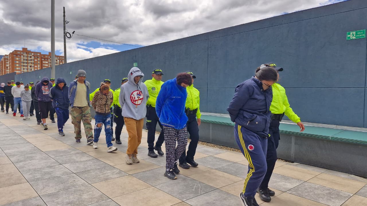 “Los Fronterizos”: así cayó banda de sicarios que operaba en el occidente de Bogotá