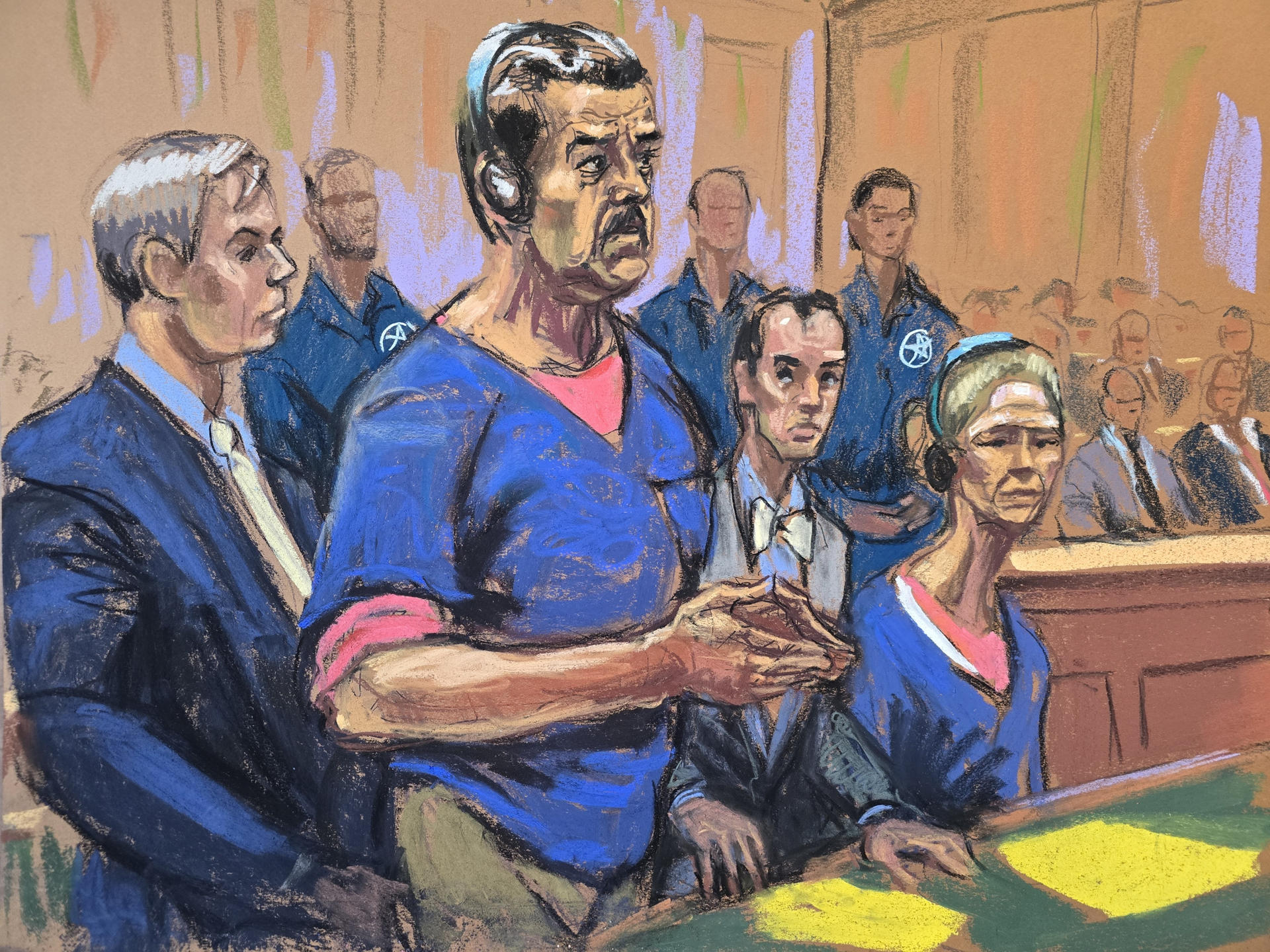 El arte judicial: un oficio para retratar la historia en tiempo real