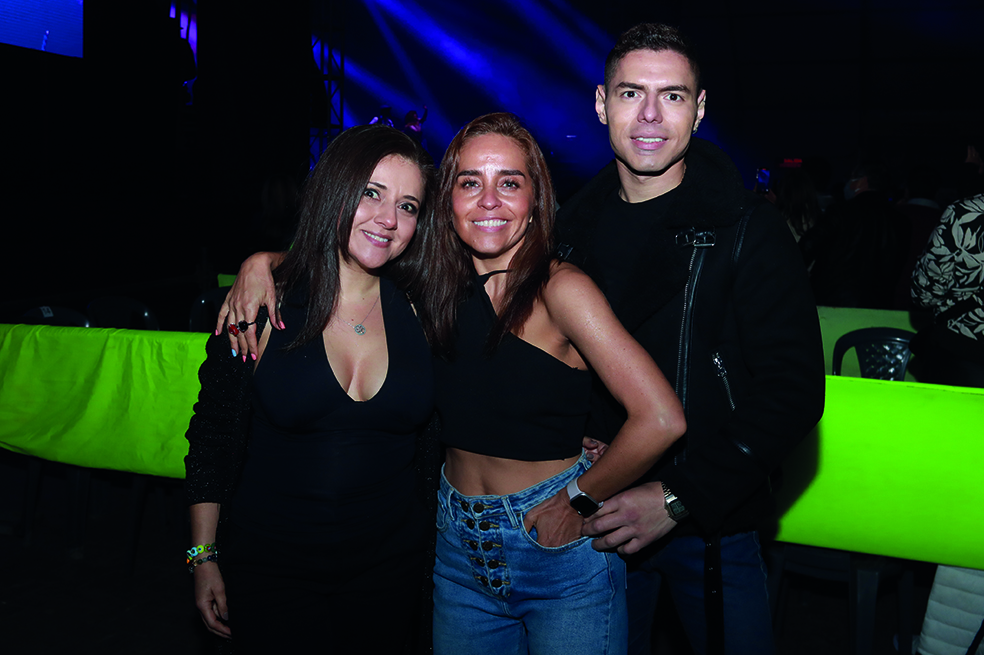 Pamela Hernandez Diana Angel y Daniel Valencia