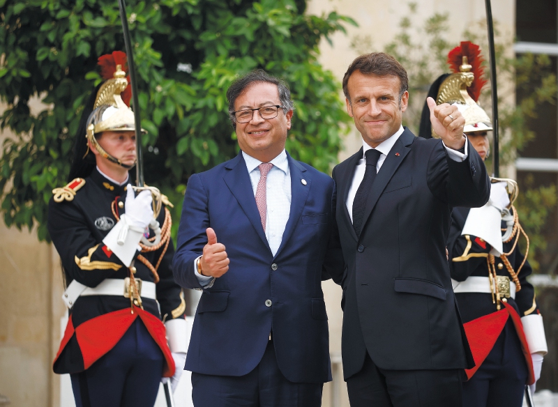Francia y Colombia, socios para enfrentar los desafíos globales