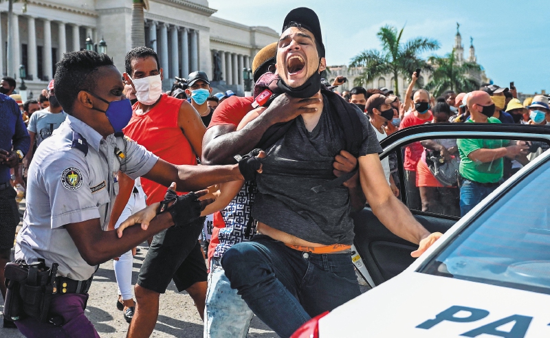 Los ecos del 11J: Cuba exporta un modelo, el de reprimir