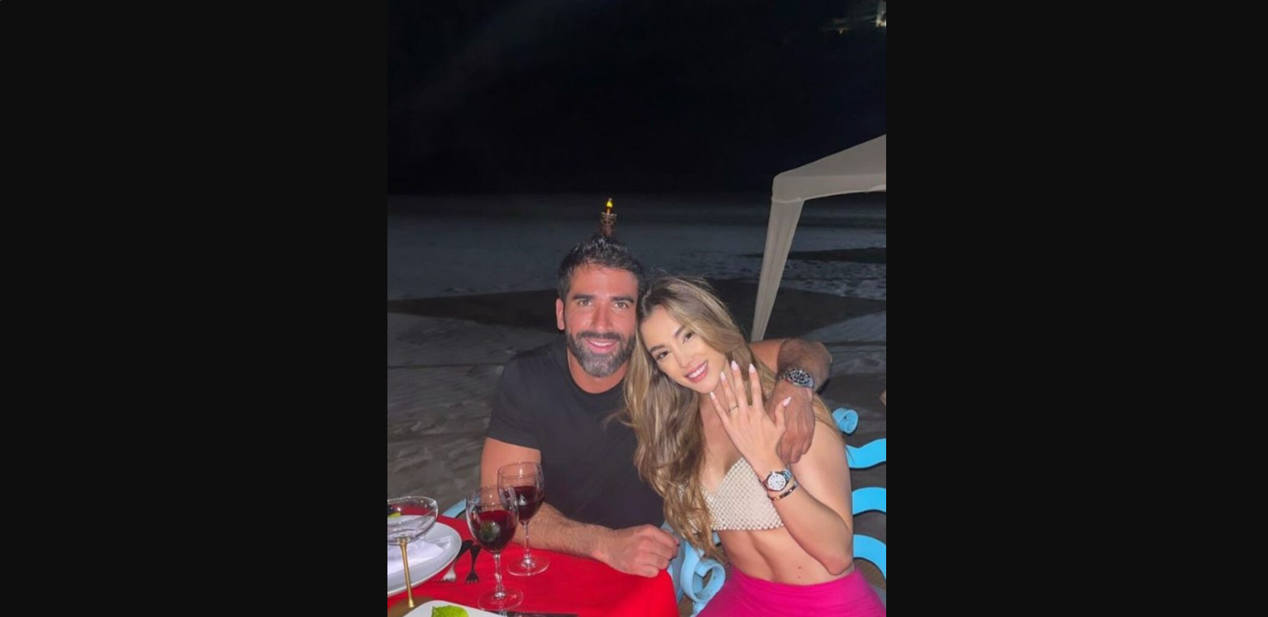 El ex de Sara Corrales que está felizmente casado con una modelo colombiana