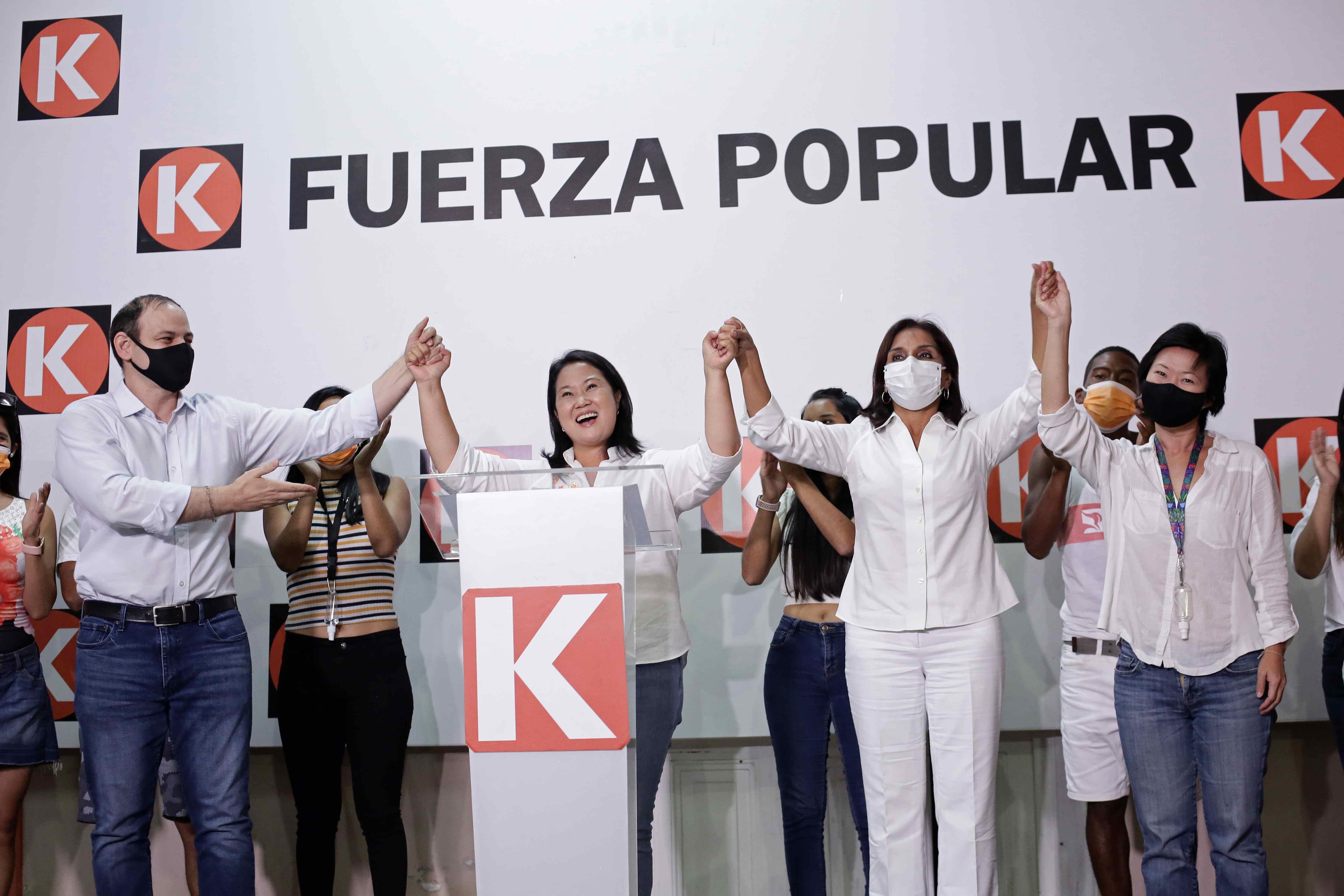 Así llega Keiko Fujimori a la segunda vuelta presidencial en Perú