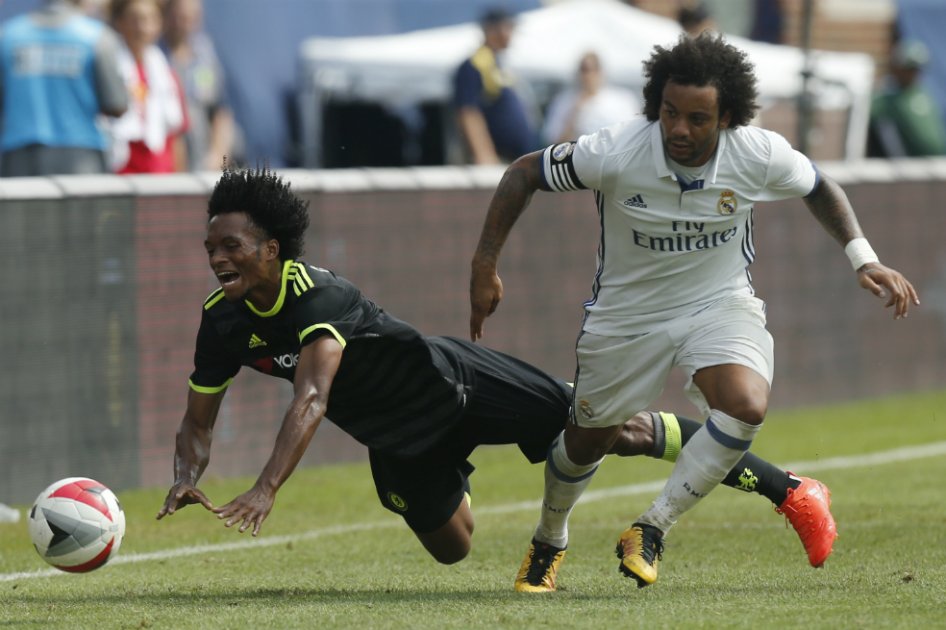 Con doblete de Marcelo, Real Madrid vence al Chelsea en partido amistoso