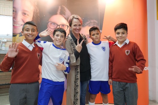Isabel Segovia, secretaria de Educación distrital y líder del nuevo plan de educación que regirá en la ciudad urante el cuatrienio Galán "Una educación que te responde".
