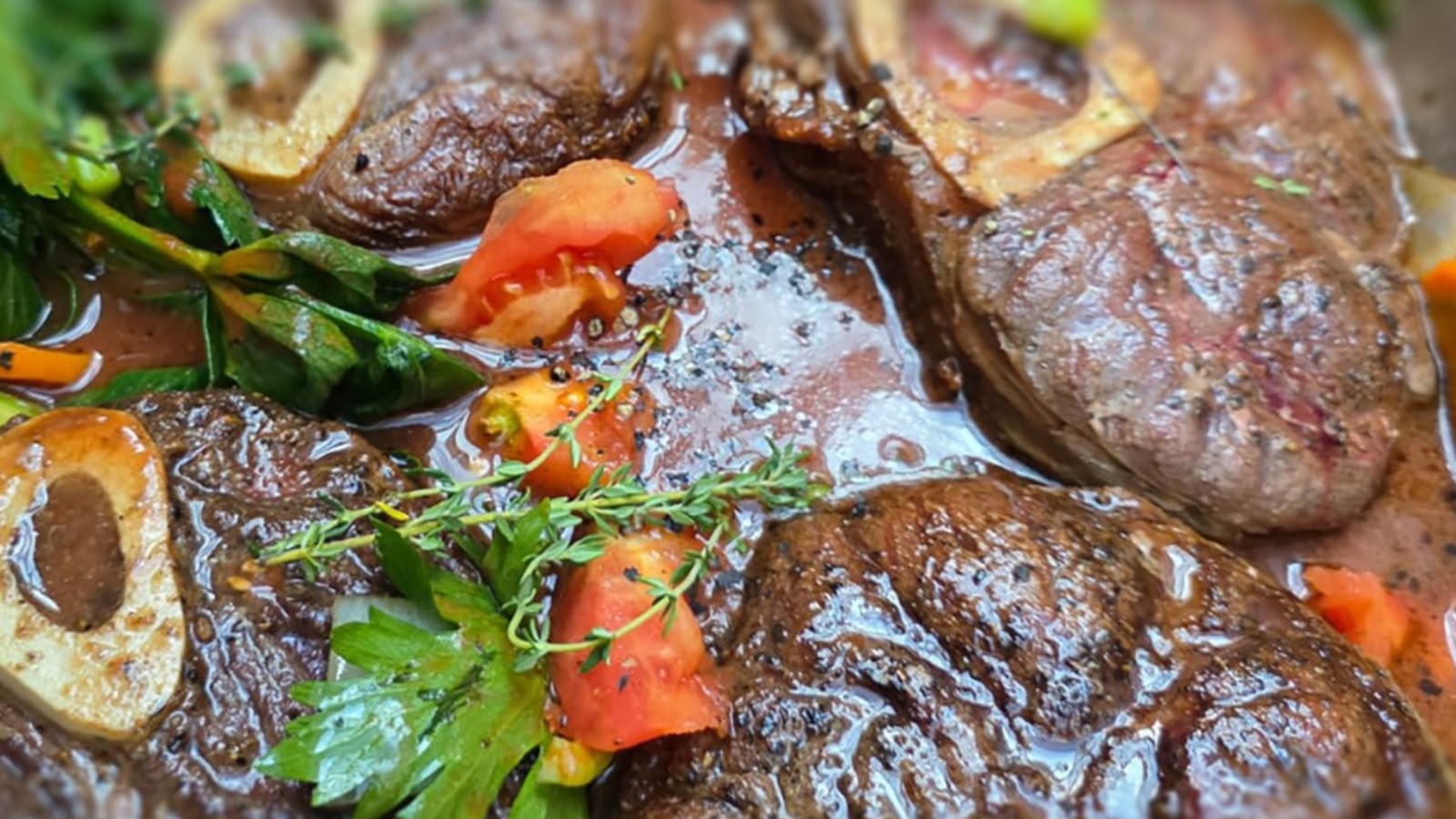 Receta para preparar jarrete de res estofado