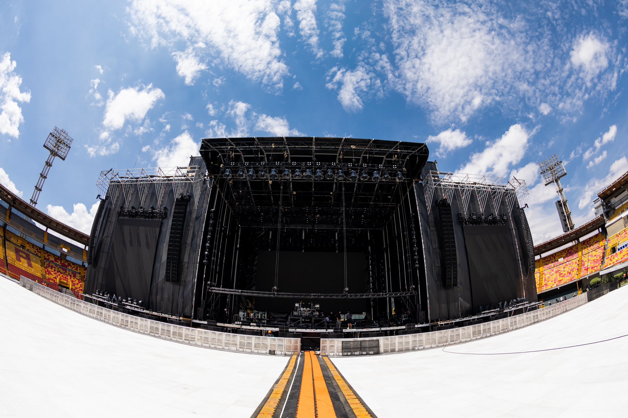 Este será el escenario en donde Angra, Deep Purple, Helloween, Kiss y Scoprions se presentarán en el Campín.