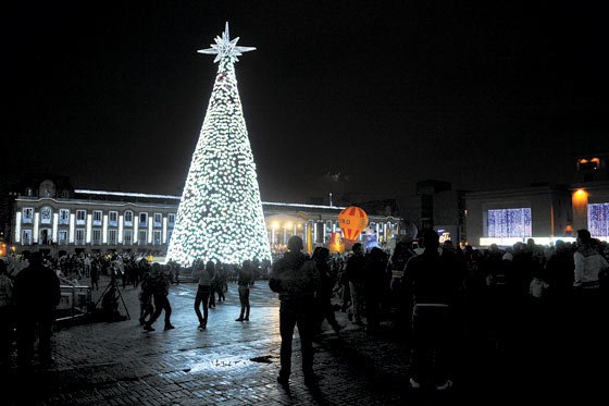 El árbol de navidad más grande del país lo tendrá Bogotá