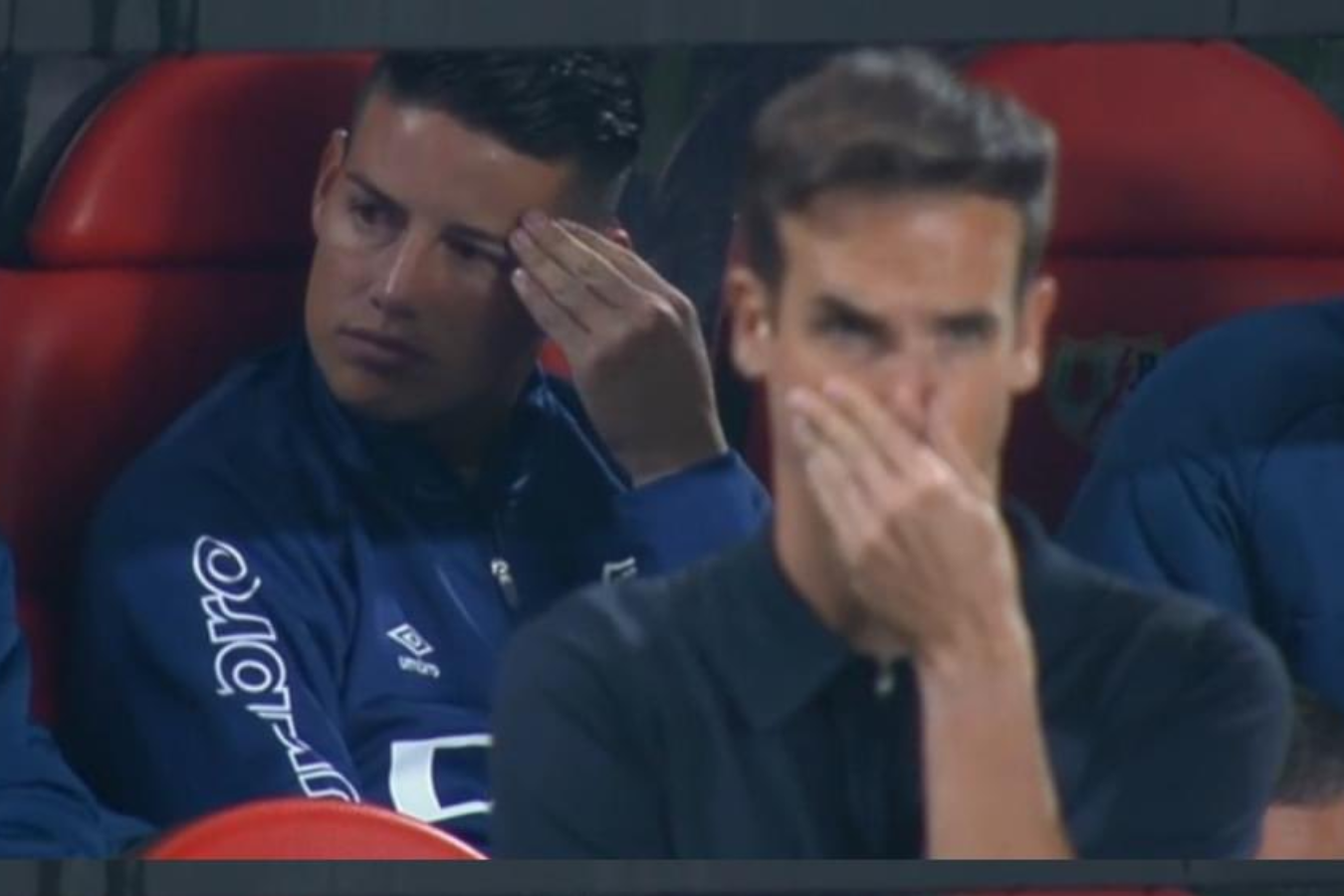 James Rodríguez jugó pocos minutos en la derrota de Rayo Vallecano ante Las Palmas