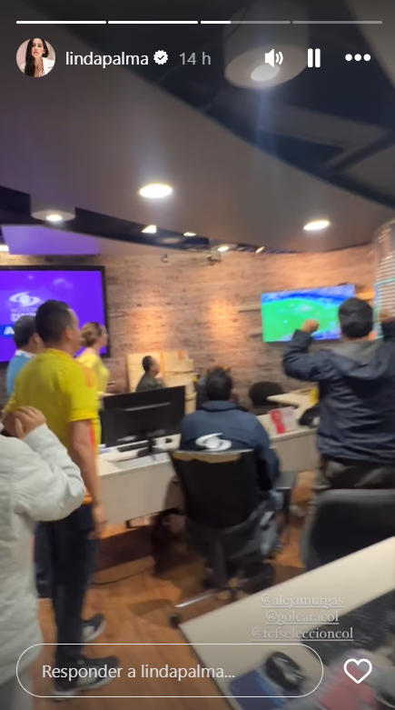 Copa América Colombia en set de Noticias Caracol