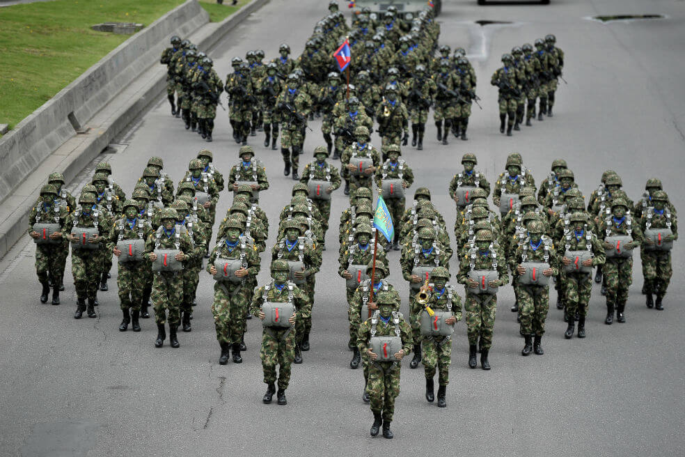 Ojo a los cierres esta semana en Bogotá por ensayos del desfile del 20 de julio