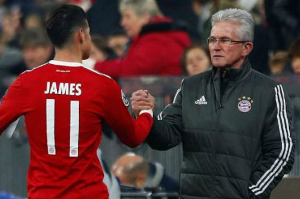 James no estará con el Bayern este fin de semana