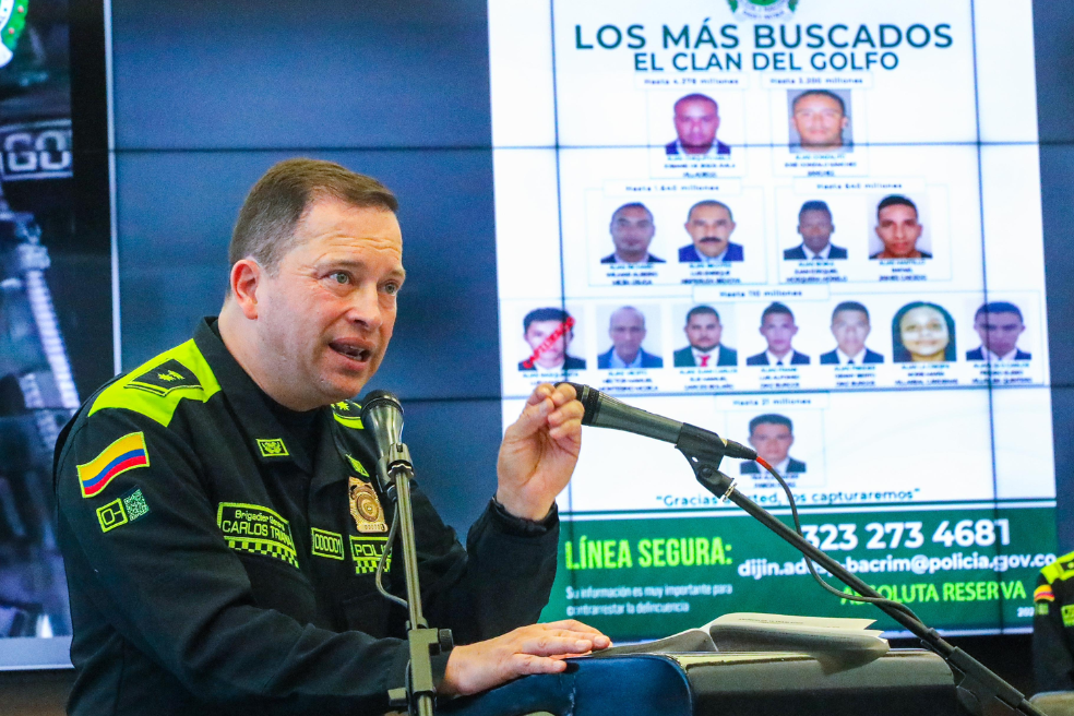Amenazan de muerte al general Carlos Fernando Triana, director de la Policía