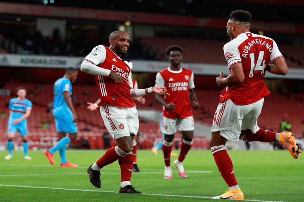 Premier League: Arsenal venció 2-1 al West Ham