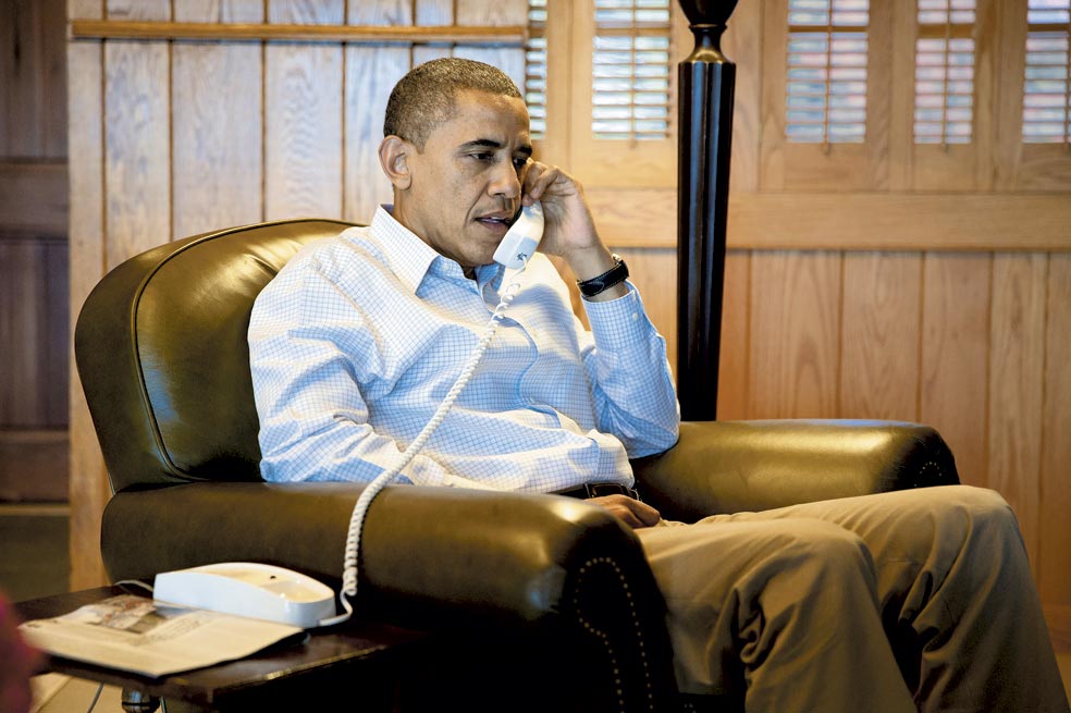Obama, al tablero