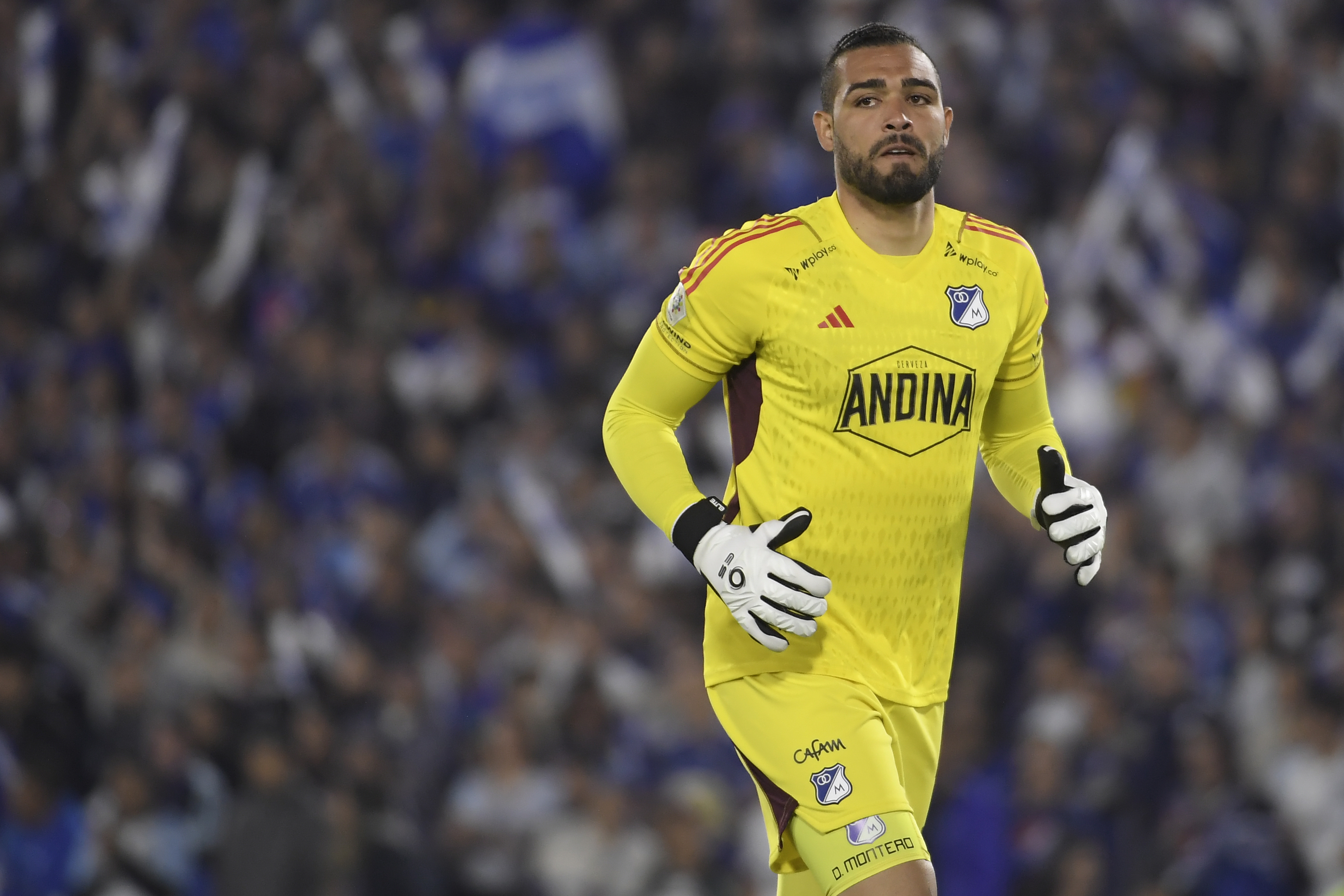 Revelan reacción de Álvaro Montero en el camerino de Millonarios al ser expulsado