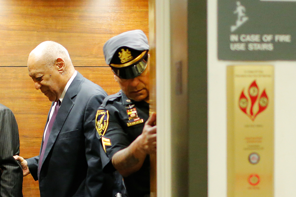 Lágrimas de Bill Cosby al ser llamado depredador sexual