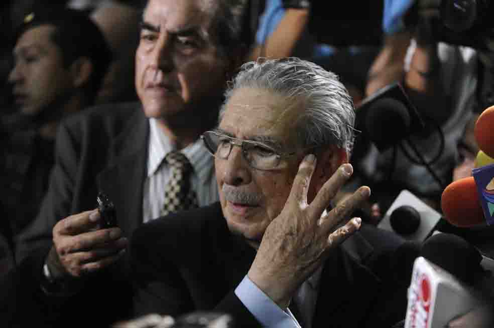 Ríos Montt, un genocida al que la justicia llega tarde