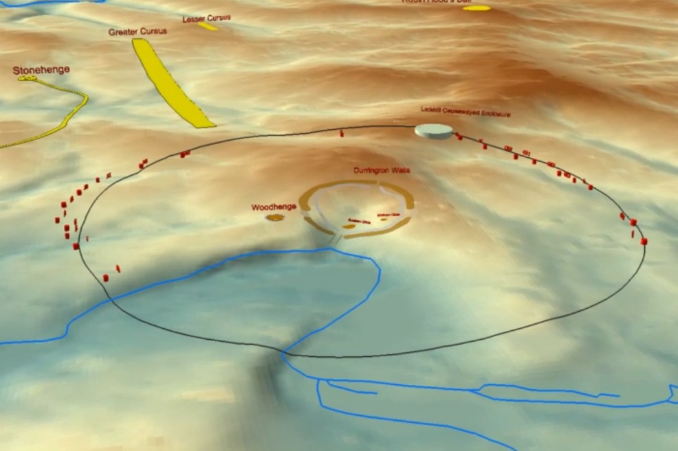 “Asombrosa y única” estructura prehistórica descubierta cerca de Stonehenge