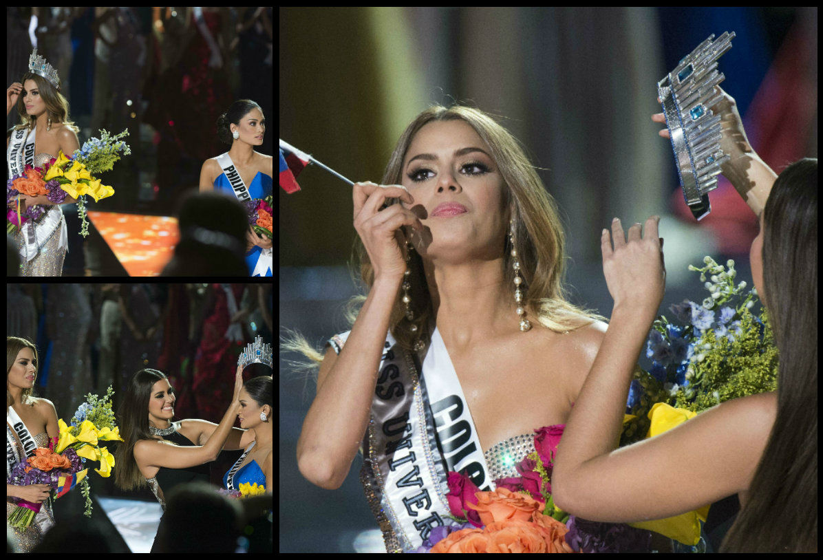Así fue coronada por error Ariadna Gutiérrez como Miss Universo