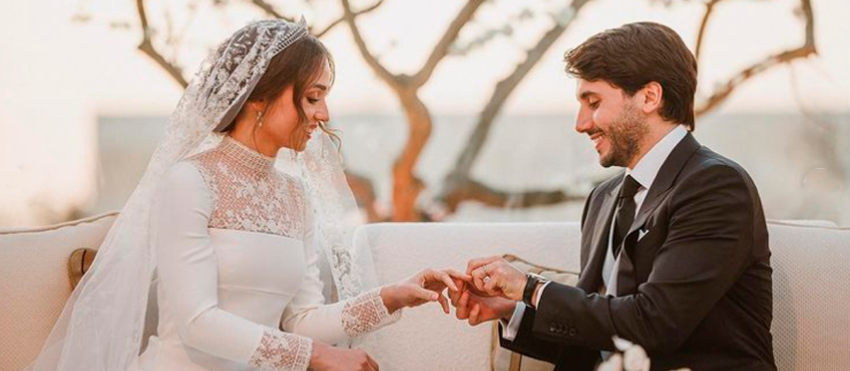 La Princesa Iman de Jordania se casó. Así fue su lujosa boda
