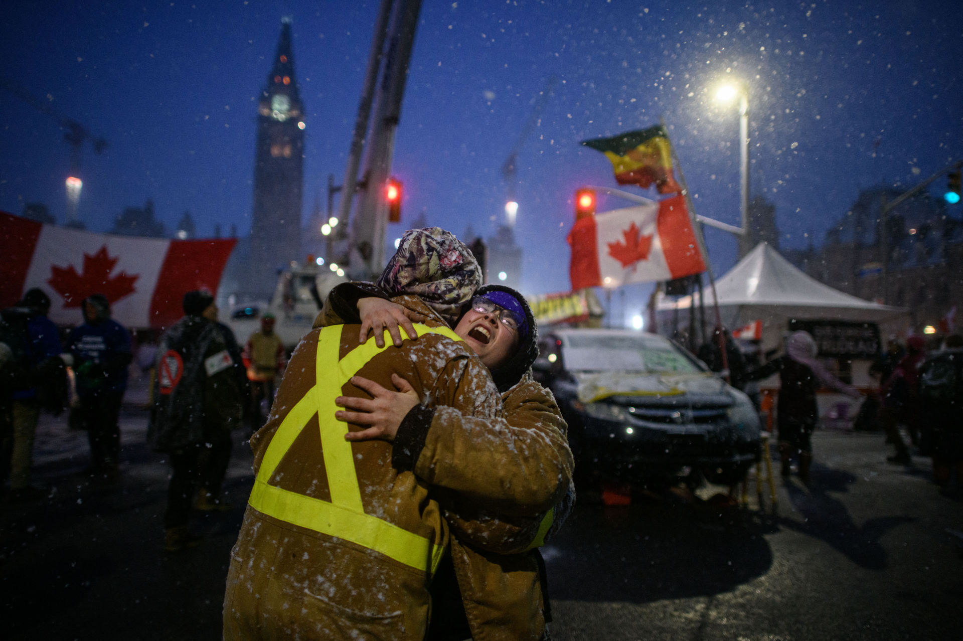 Última advertencia: policía de Ottawa planea retirar a los camioneros a la fuerza