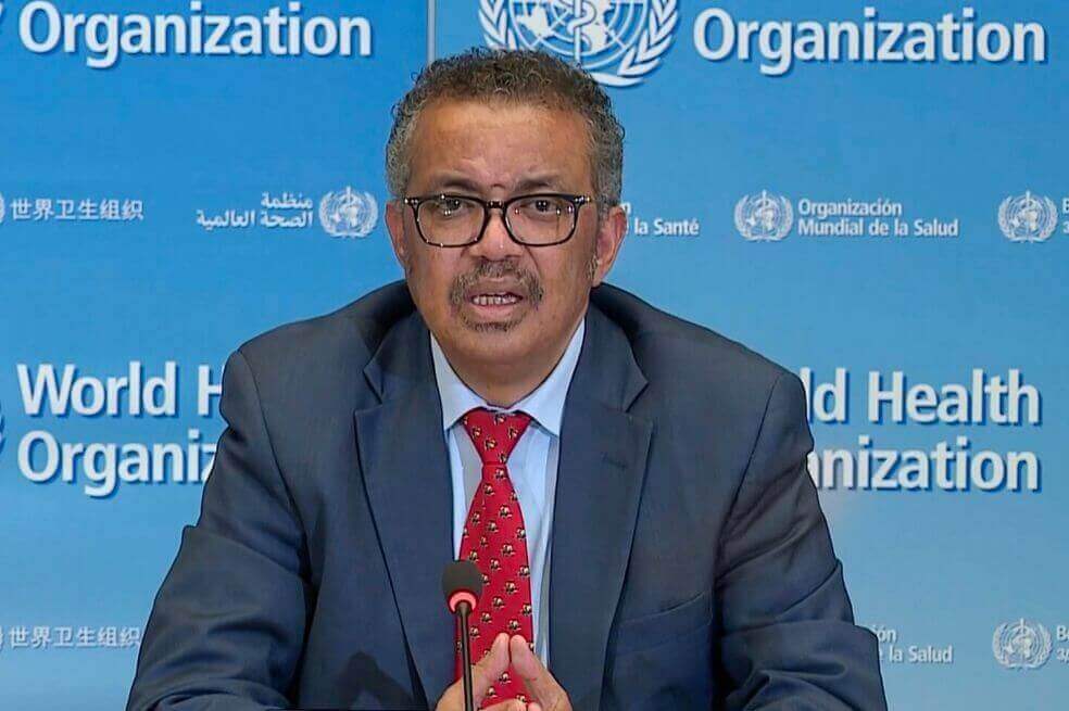 La OMS reporta número de casos récord de coronavirus en un solo día