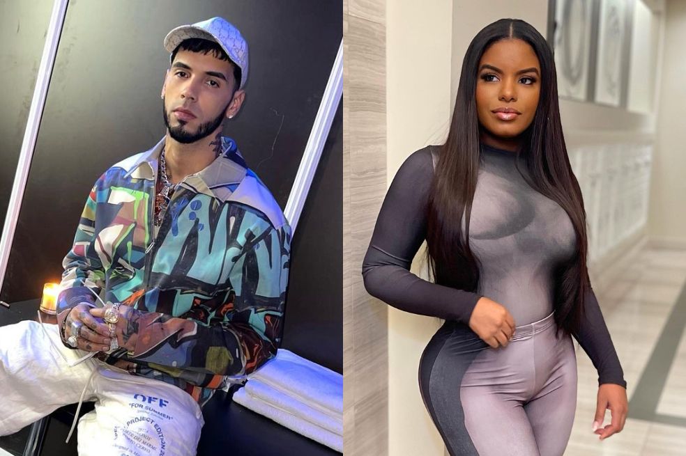 Anuel comparte la primera foto junto a su hija con Melissa Vallecilla