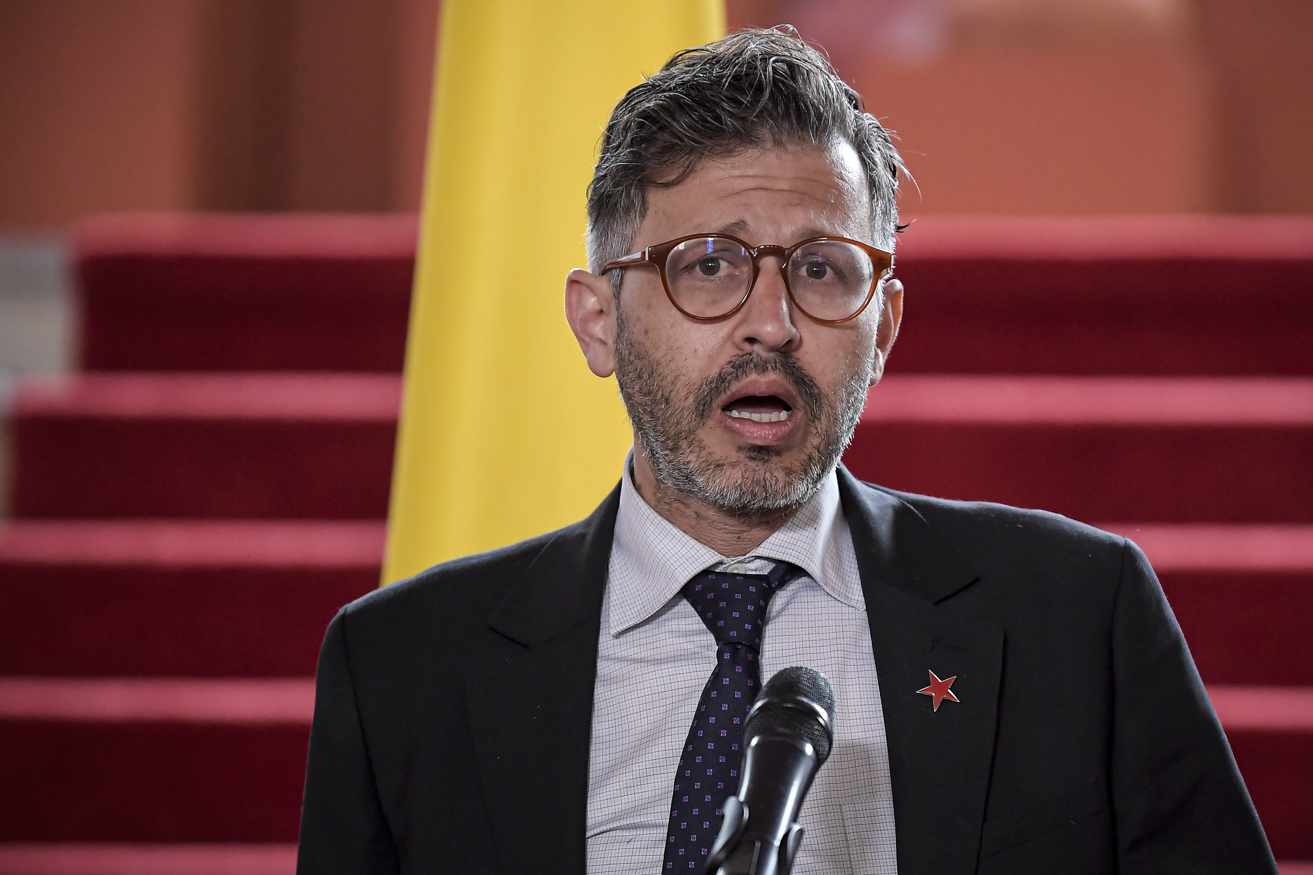 Viceministro de Asuntos Multilaterales, en rueda de prensa sobre la relación actual con Estados Unidos, luego de la incursión de este a Venezuela.