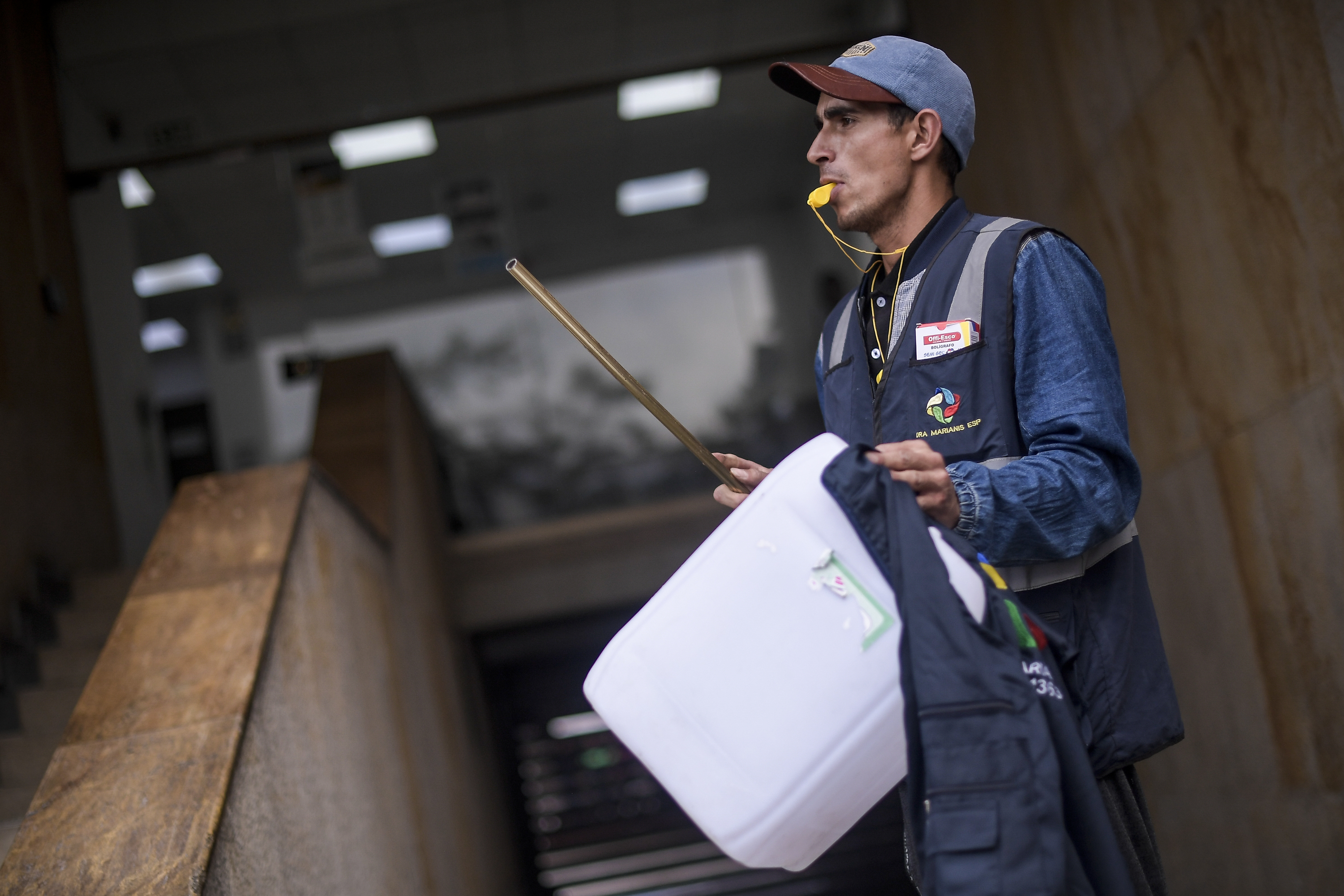 Protesta de Recicladores en Bogotá