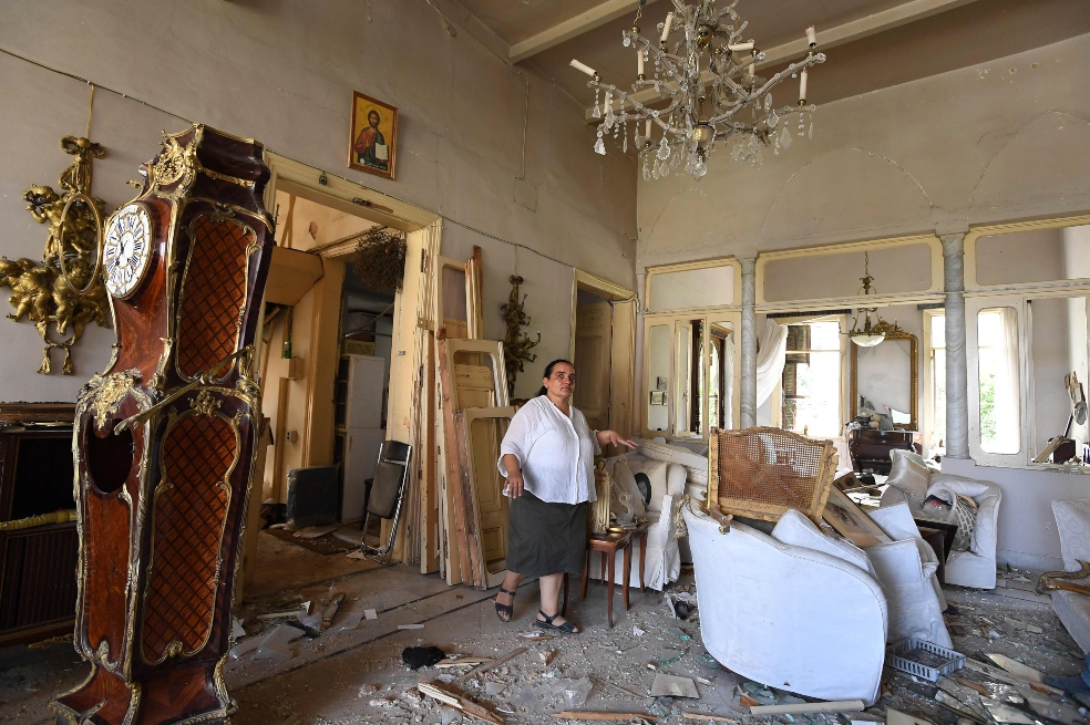 Las explosiones en Beirut, Líbano, causaron una destrucción impresionante. Agosto 5/2020.