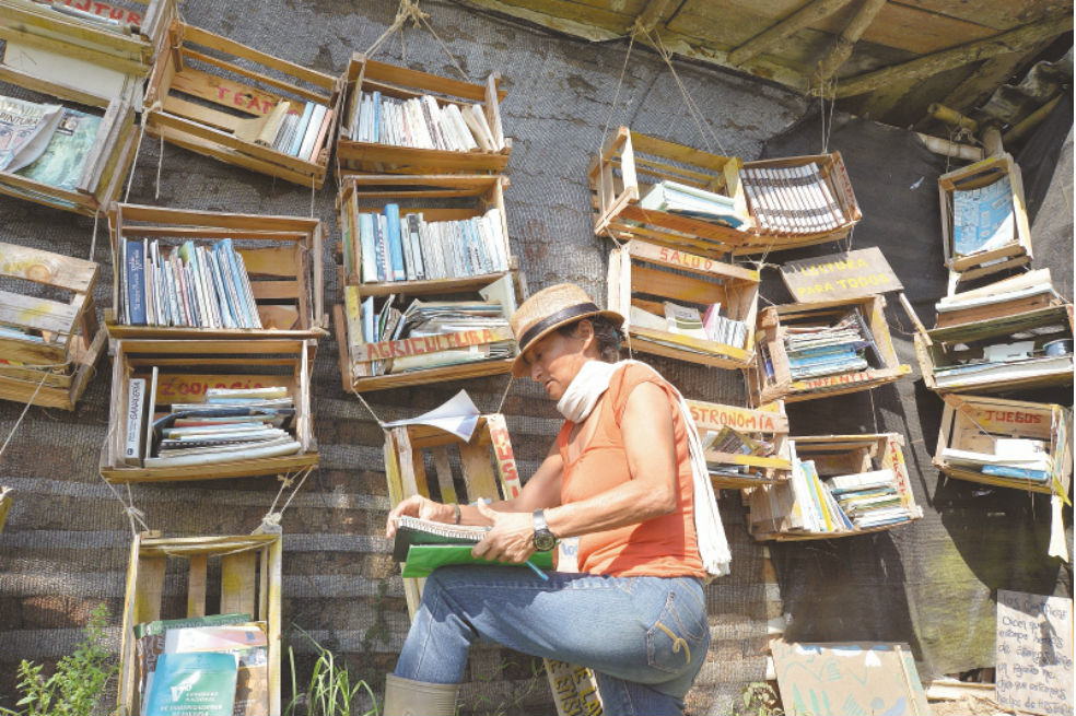 La biblioteca campesina de El Gallo