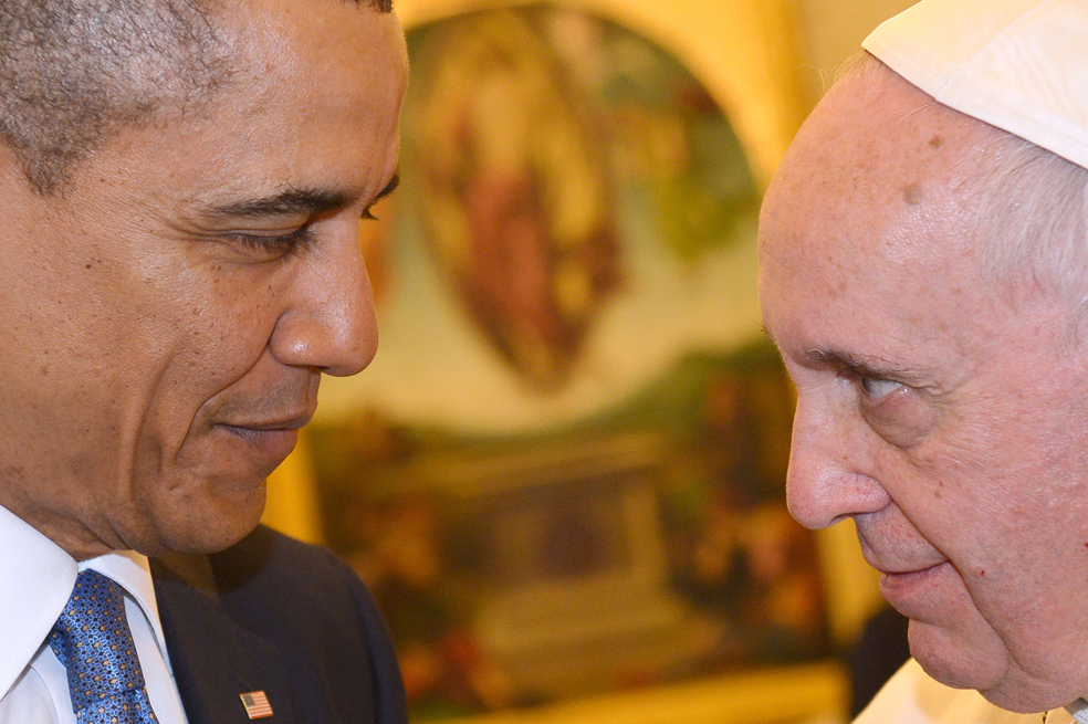 Así fue la reunión entre el papa Francisco y Obama