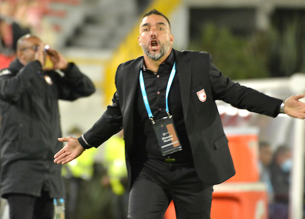 Martín Cardetti, entrenador de Santa Fe.