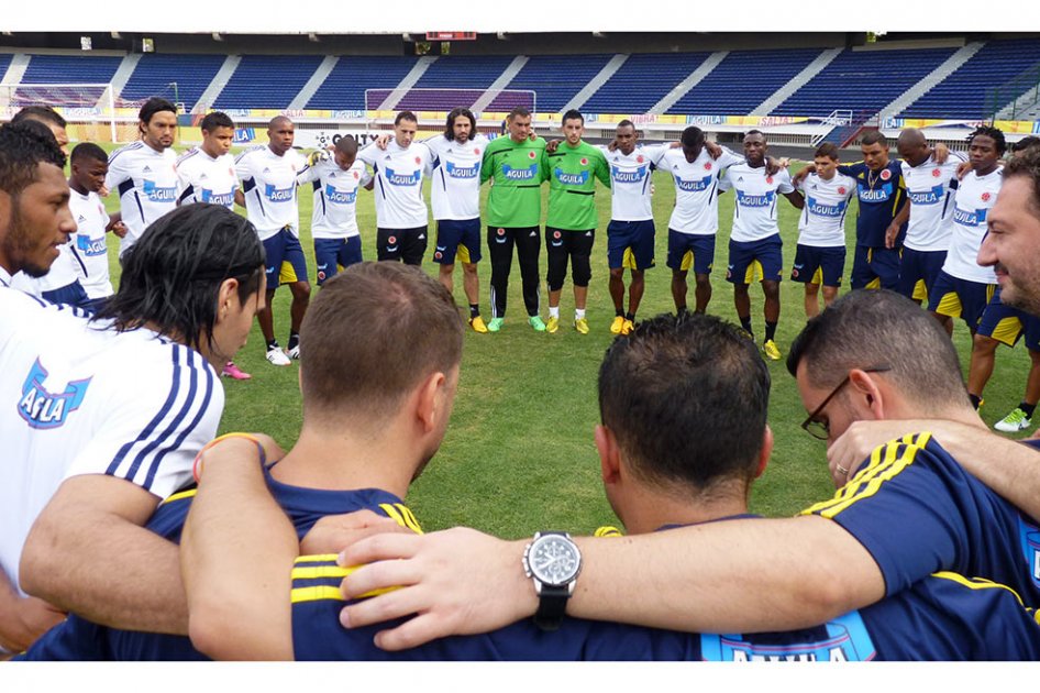 Colombia trabajó en el estadio Metropolitano