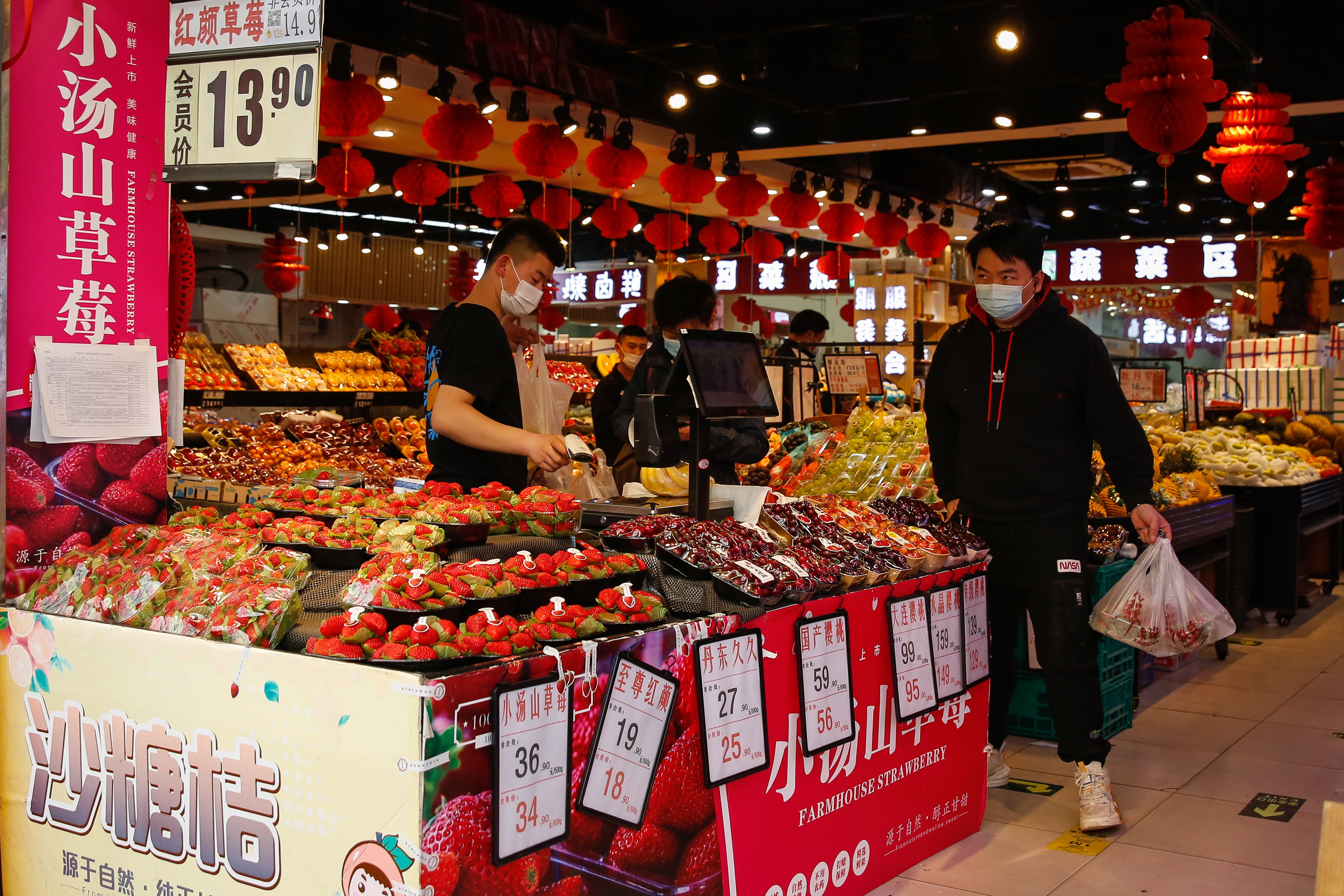 La economía china creció 4,8 % en el primer trimestre del año