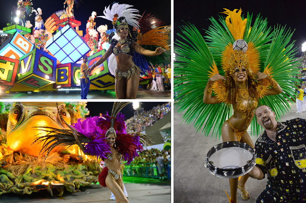 El carnaval de Rio hizo vibrar a Brasil