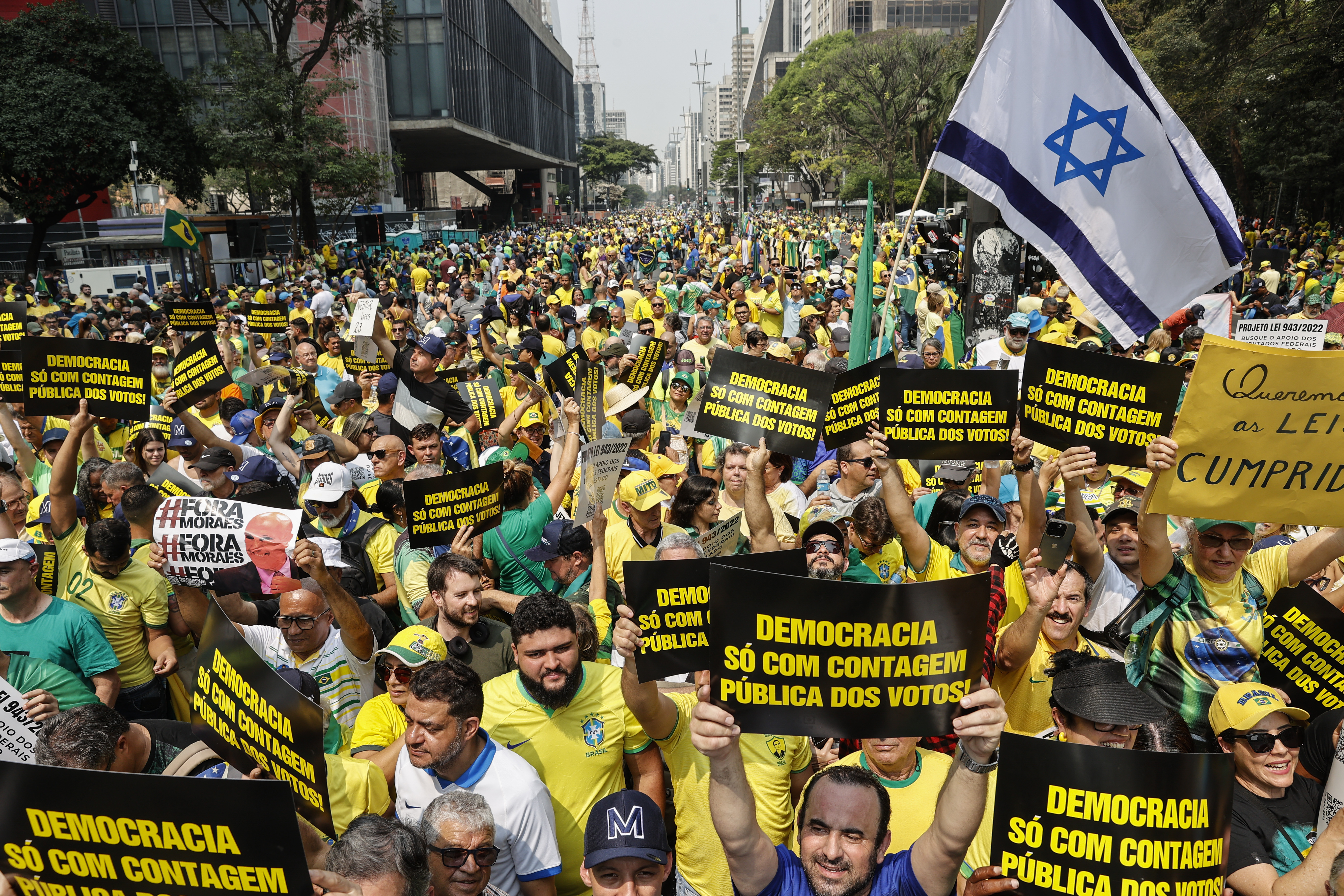 Bolsonaro convoca a miles de brasileños en las calles en rechazo a bloqueo de X