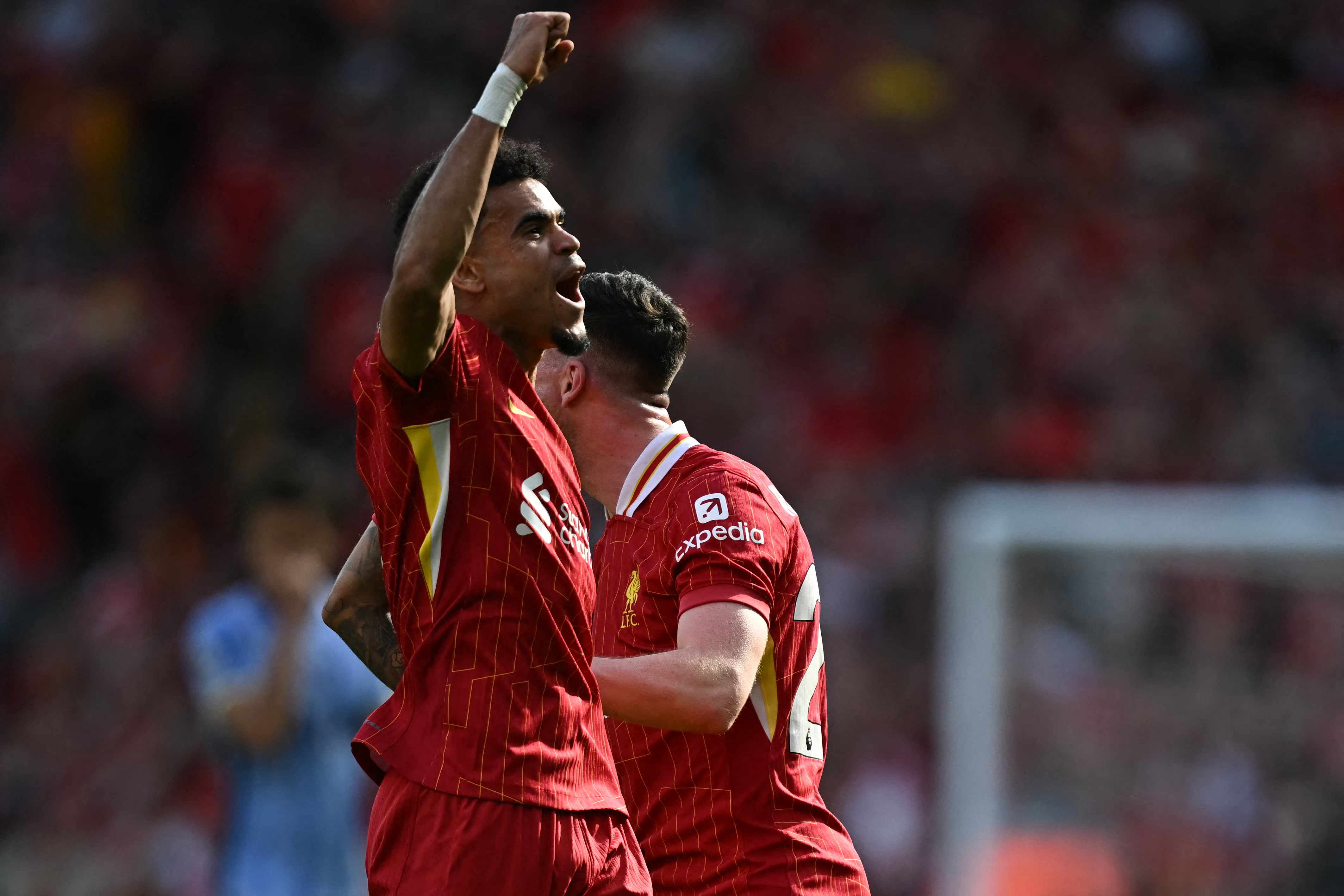 Luis Díaz y el gol que le dio el título a Liverpool: así fue la goleada, video