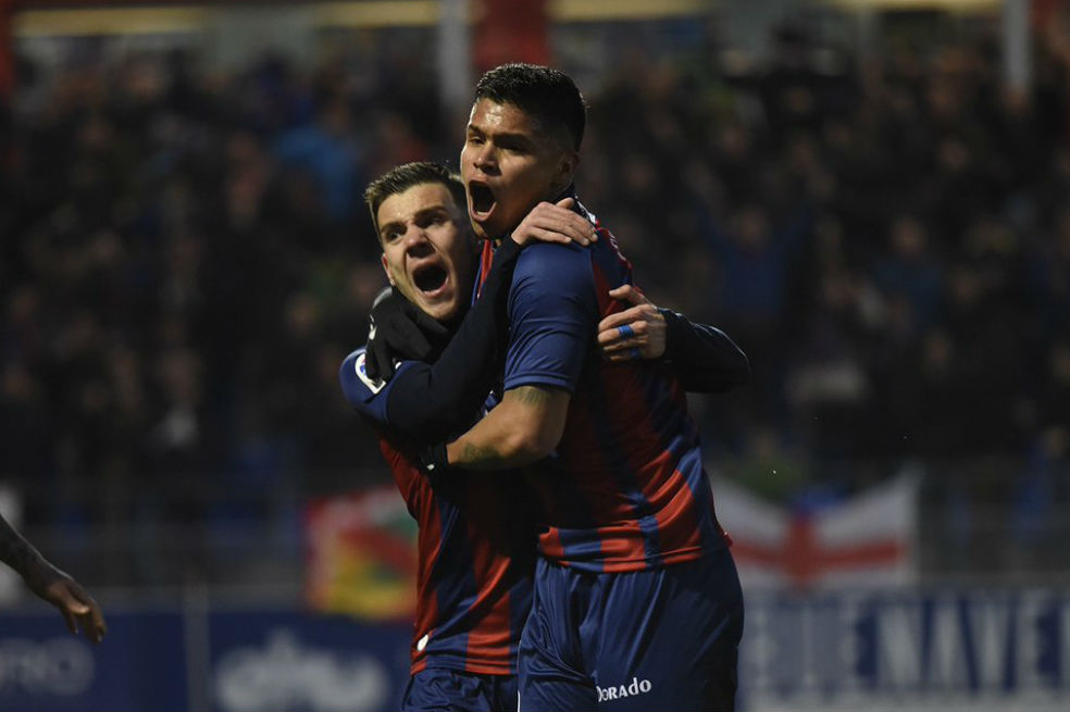 El Cucho Hernández ascendió con el Huesca a la primera división de España