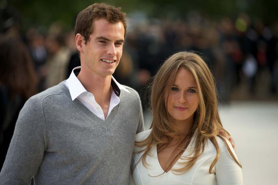 Andy Murray y Kim Sears.