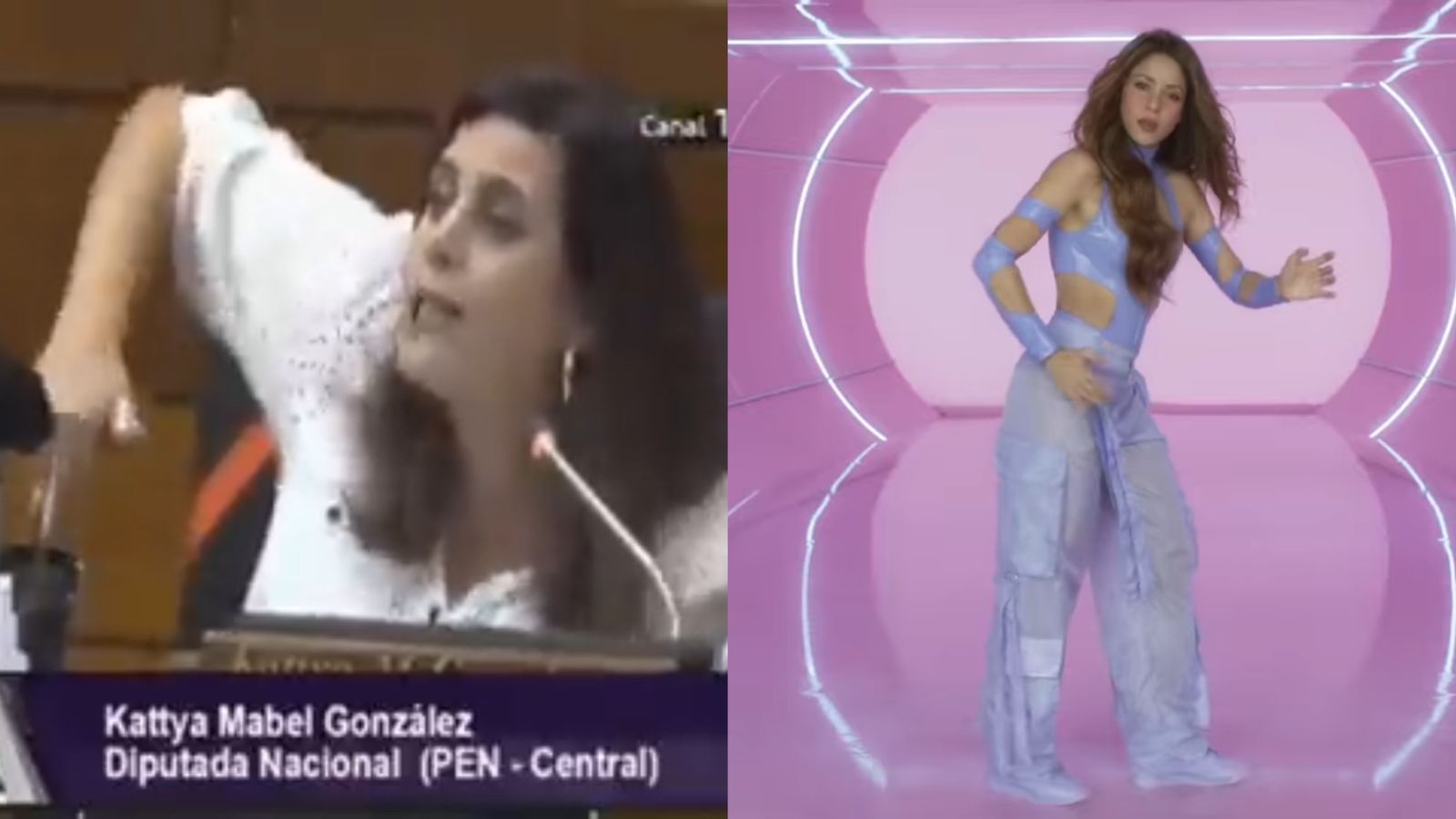 Al ritmo de Shakira, diputada paraguaya se hizo viral en redes